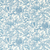 Melograno  Fabric - Celestial/ Fig Blossom - by Harlequin. Click for more details and a description.