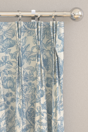 Melograno  Curtains - Celestial/ Fig Blossom - by Harlequin. Click for more details and a description.