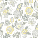 Jacobean Wallpaper - Grey - by A Street Prints. Click for more details and a description.