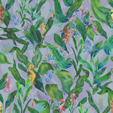 Seahorse Mangrove Wallpaper - Spring Green - by Brand McKenzie. Click for more details and a description.