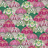 Silk Shades Wallpaper - Cerise - by Brand McKenzie. Click for more details and a description.