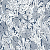 Bannon Wallpaper - Navy - by A Street Prints. Click for more details and a description.