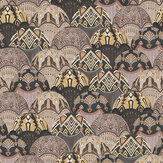 Silk Shades Wallpaper - Charcoal - by Brand McKenzie. Click for more details and a description.