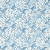 Flourish  Fabric - Celestial/ Midsummers Eve/ First Light - by Harlequin. Click for more details and a description.