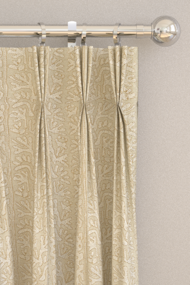 Khorol  Curtains - Almond/ Diffused Light - by Harlequin. Click for more details and a description.