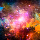 Galaxy Stars Medium Mural - Multi - by Origin Murals. Click for more details and a description.