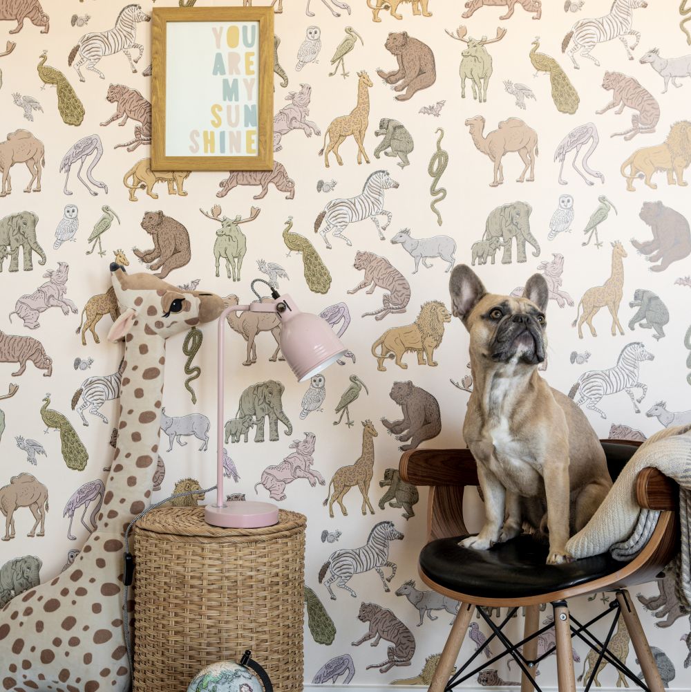 Assemble Wallpaper - Cashmere - by Wear The Walls