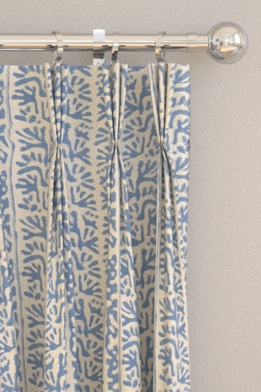Khorol  Curtains - Cornflower/ Incense - by Harlequin. Click for more details and a description.