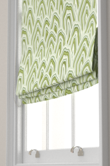 Kumo  Blind - Seaglass/ Forest/ Silver Willow - by Harlequin. Click for more details and a description.