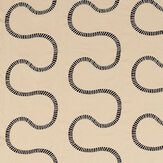 Michi  Fabric - Shiitake/ Charcoal/ Celestial - by Harlequin. Click for more details and a description.