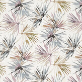 Aucuba  Fabric - Heather/ Slate - by Harlequin. Click for more details and a description.