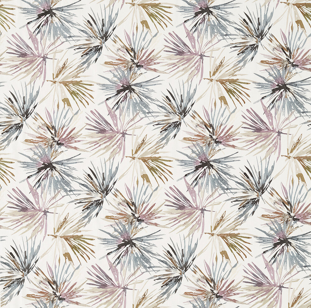 Aucuba  Fabric - Heather/ Slate - by Harlequin