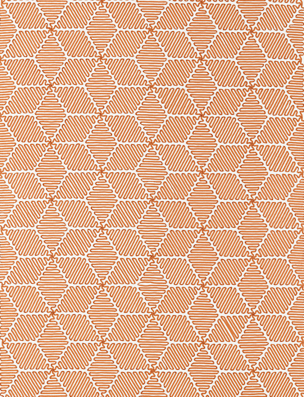 Cupola  Fabric - Paprika - by Harlequin