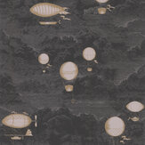 Expedition Wallpaper - Noir Gravure - by Casadeco. Click for more details and a description.