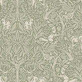 Under the Elder Tree Wallpaper - Green - by Boråstapeter. Click for more details and a description.
