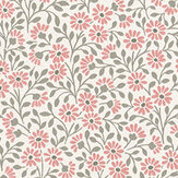 Petite Floral Wallpaper - Pink - by Albany. Click for more details and a description.