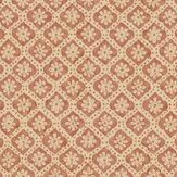 Indus Flower Wallpaper - Soft Red - by G P & J Baker. Click for more details and a description.