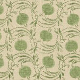 Seed Pod Wallpaper - Green - by G P & J Baker. Click for more details and a description.