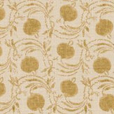 Seed Pod Wallpaper - Ochre - by G P & J Baker. Click for more details and a description.