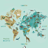 Panoramique Animals of the World - Multicolore - Onszelf. Cliquez pour en savoir plus et lire la description.