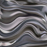 Illusion mural - Silver - by Elle Decor. Click for more details and a description.