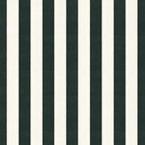 Papier peint Narrow Stripe - Noir et blanc - Timney Fowler. Cliquez pour en savoir plus et lire la description.