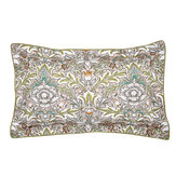 Severne Oxford Pillowcase - Cochineal Pink - by Morris. Click for more details and a description.