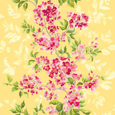 Papier peint Sakura - Rubis et bouton d’or - Ohpopsi. Cliquez pour en savoir plus et lire la description.