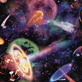 Papier peint Nebula - Multicolore - Albany. Cliquez pour en savoir plus et lire la description.