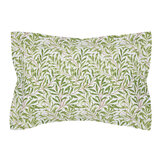 Willow Bough Oxford Pillowcase  - Leaf Green - by Morris. Click for more details and a description.