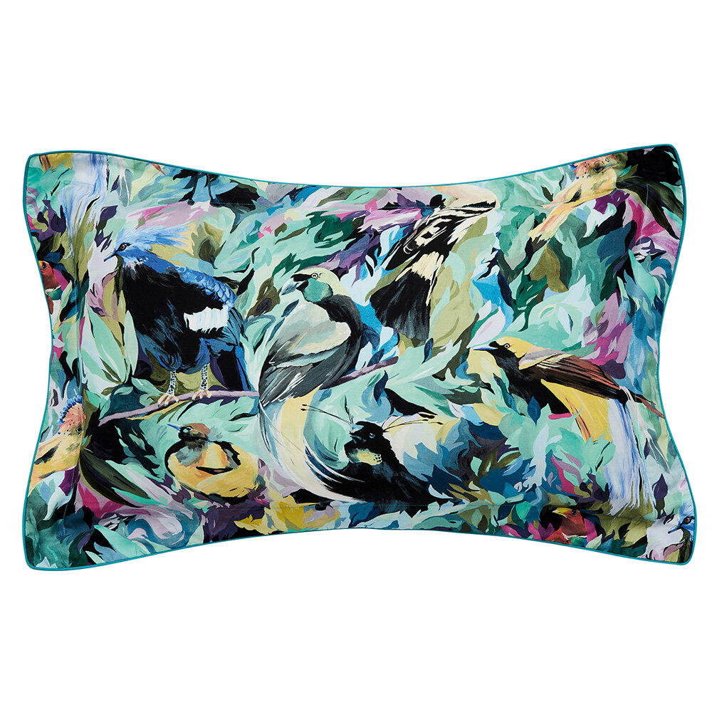 Dance of Adornment Oxford Pillowcase - Wilderness - by Harlequin
