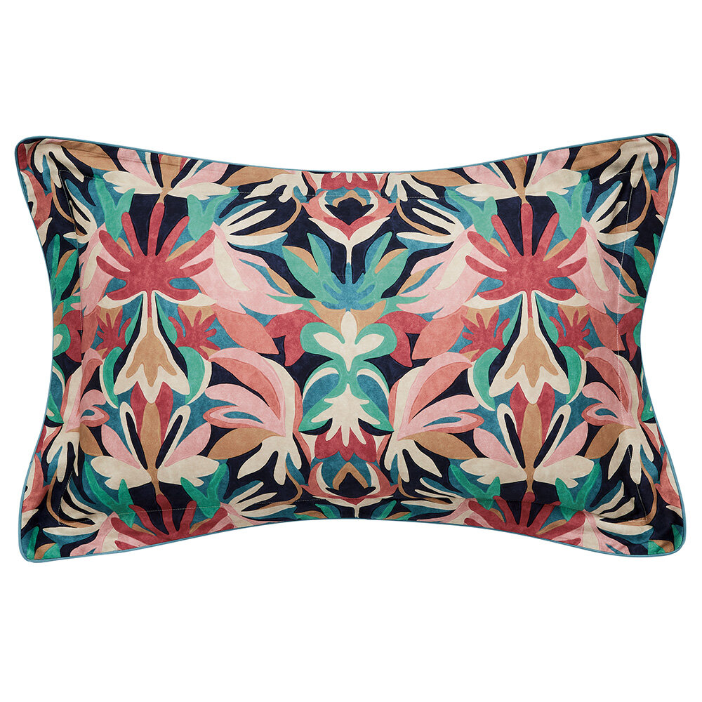 Melora Oxford Pillowcase - Brazilian Rosewood - by Harlequin