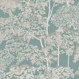 Papier peint Idyll Tree - Œuf de canard - Graham & Brown. Cliquez pour en savoir plus et lire la description.