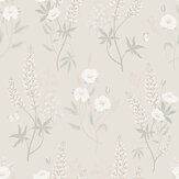 Emma Wallpaper - Linen - by Sandberg. Click for more details and a description.