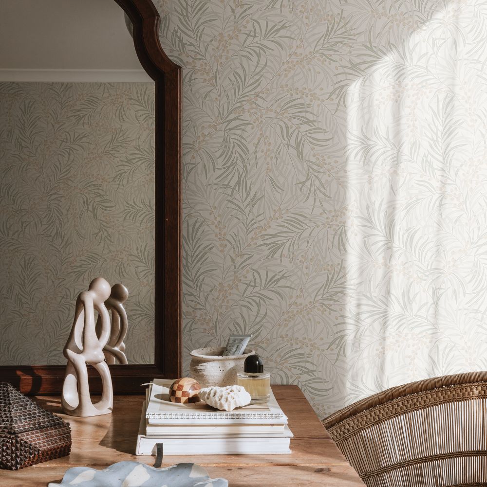 Idun Wallpaper - Sandstone - by Sandberg