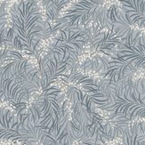 Idun Wallpaper - Misty Blue - by Sandberg. Click for more details and a description.