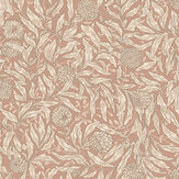 Olof Wallpaper - Terracotta - by Sandberg. Click for more details and a description.