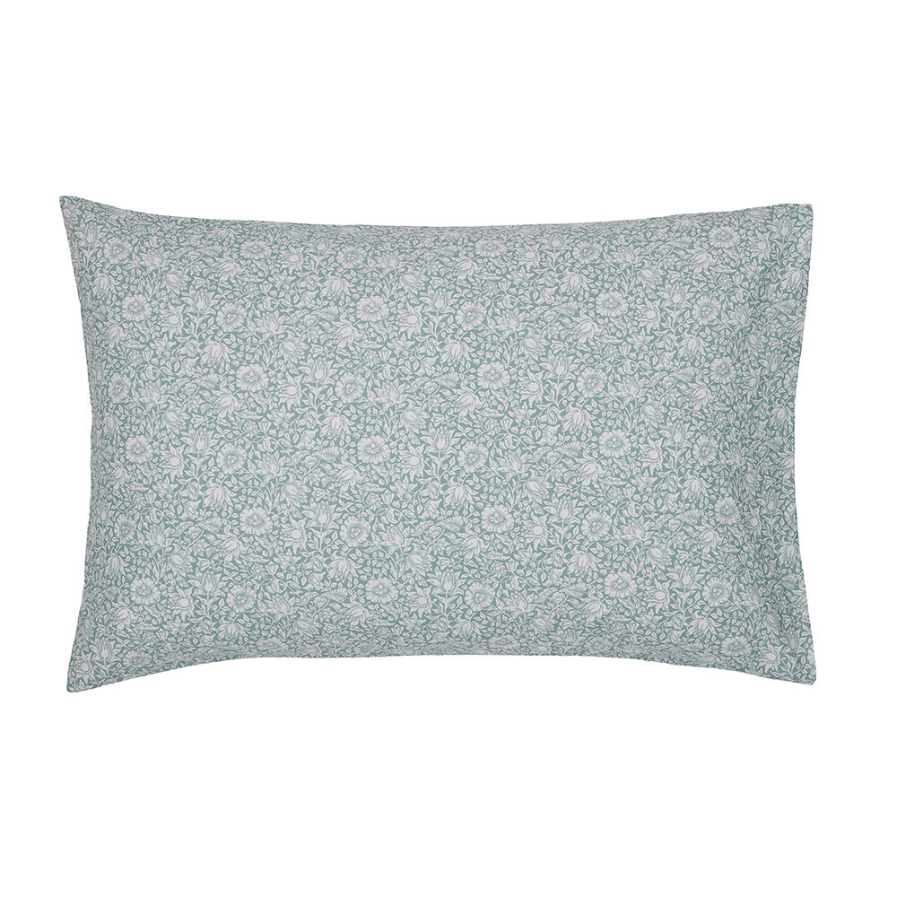 Strawberry Thief Standard Pillowcase Pair - Sage - by Morris