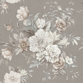 Papier peint Floral Charm - Taupe - Boråstapeter. Cliquez pour en savoir plus et lire la description.