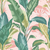 Leaf It Out Wallpaper - Sunrise - by Envy. Click for more details and a description.