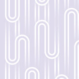 Ups N Downs Wallpaper - Lavender - by Envy. Click for more details and a description.