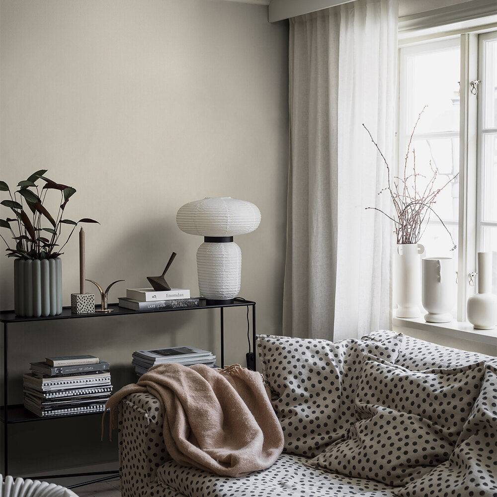 Linen  Wallpaper - Vanilla Linen - by Boråstapeter