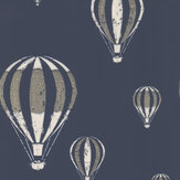Hot Air Balloons Wallpaper - Midnight Sky - by Barneby Gates. Click for more details and a description.