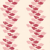 Oak Leaves Wallpaper - Red / Pink - by Barneby Gates. Click for more details and a description.