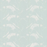 Swan Lake Wallpaper - Duck Egg - by Barneby Gates. Click for more details and a description.