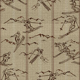 Ischgl Wallpaper - Taupe - by Mind the Gap. Click for more details and a description.
