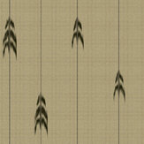 Fir Pattern Wallpaper - Taupe/Dark Green - by Mind the Gap. Click for more details and a description.