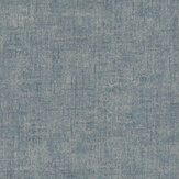 Papier peint Wild Linen - Bleu / blanc coton - Emil & Hugo. Cliquez pour en savoir plus et lire la description.