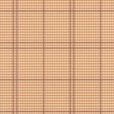 Shepherd's Square Wallpaper - Vanilla / Orange / Red - by Emil & Hugo. Click for more details and a description.
