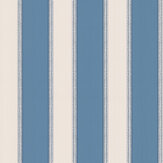 Papier peint Sackville Stripe - Bleu - Nina Campbell. Cliquez pour en savoir plus et lire la description.